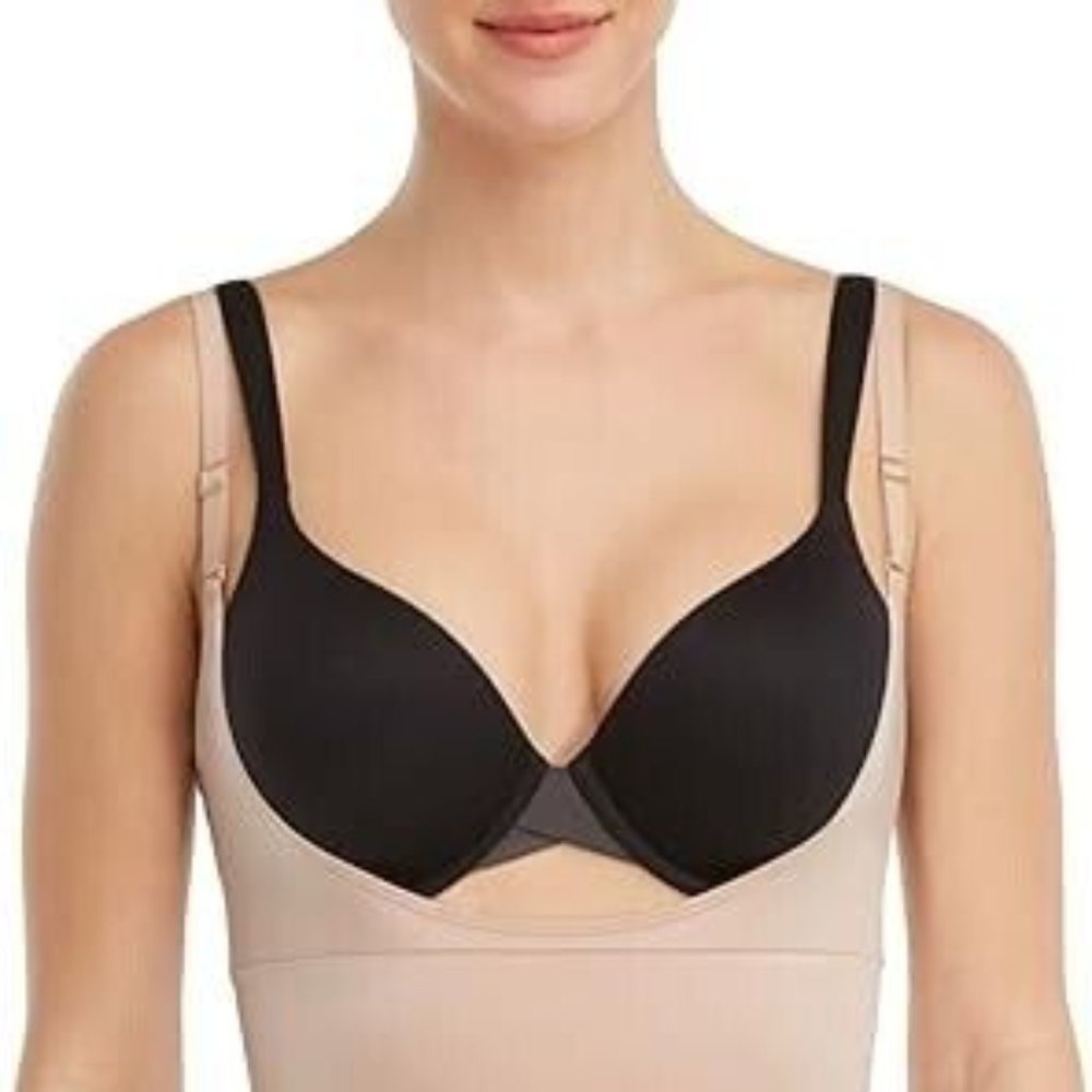 Spanx Full Slip Open Bust Scalloped Luxe Shapewear Womens Size XS - Foundation